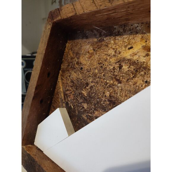 Handcrafted Rustic Reclaimed 3D Wood Mountain Art Wall/Slelf Leaner Home Decor - Picture 6 of 8